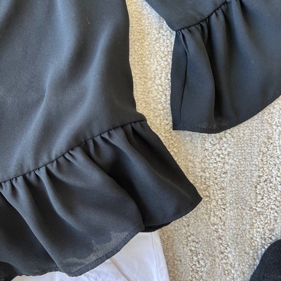 BAR III Ruffled Blouse - Picture 5 of 8